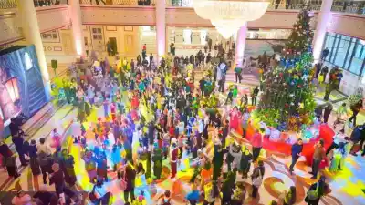 В Астане прошла новогодняя ёлка от имени акима столицы