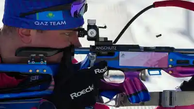 Биатлонисты не смогли финишировать