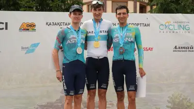 "XDS Astana Team" забрал весь подиум в «разделке»