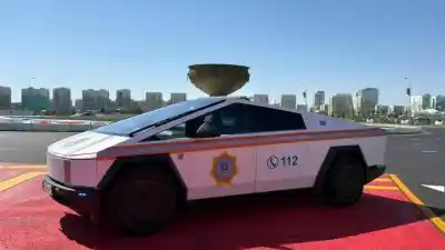 Госорганы Казахстана начали использовать Tesla Cybertruck