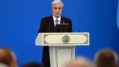 Поздравление Президента Казахстана Касым-Жомарта Токаева с Днем Республики