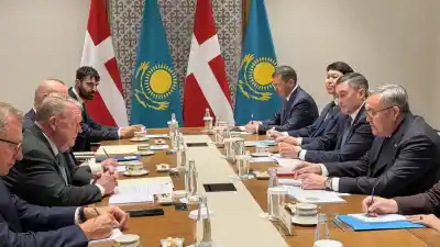 Министры иностранных дел Республики Казахстан и Королевства Дания проводят переговоры в Астане