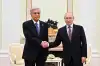 Президент Казахстана прибыл в Москву и провел встречу с Владимиром Путиным