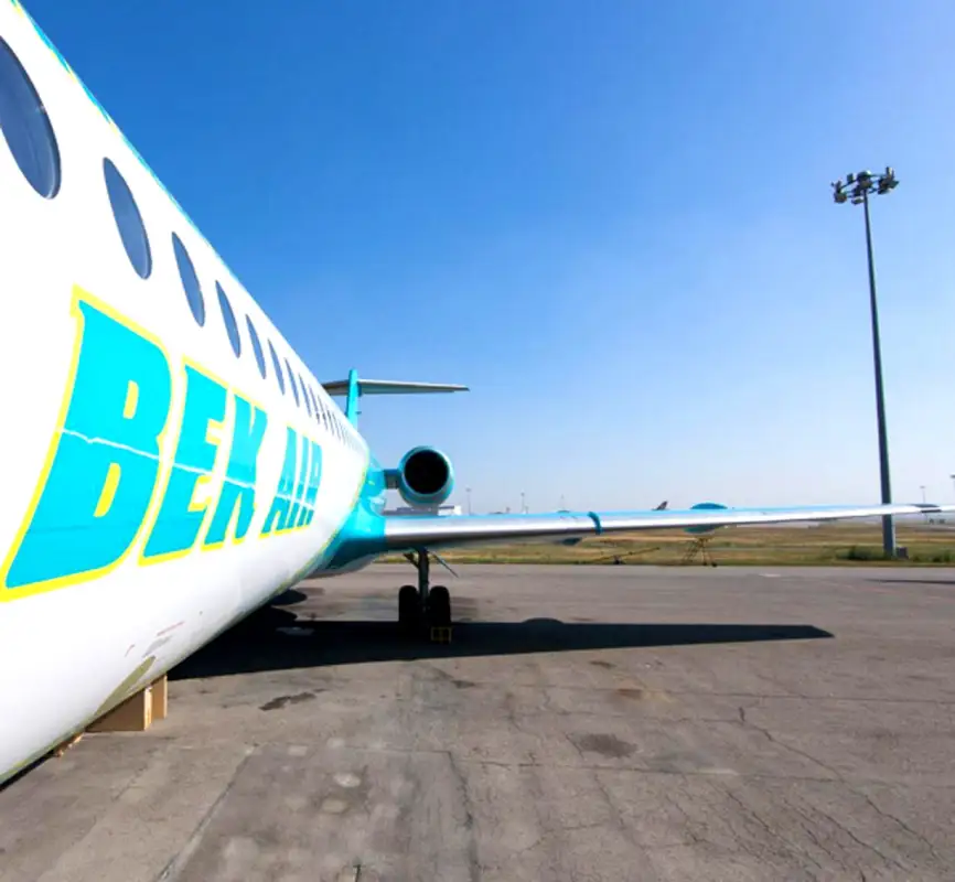 Камалиев:  приостановлены полеты 9 самолетов «Fokker 100» авиакомпании «Bek Air»