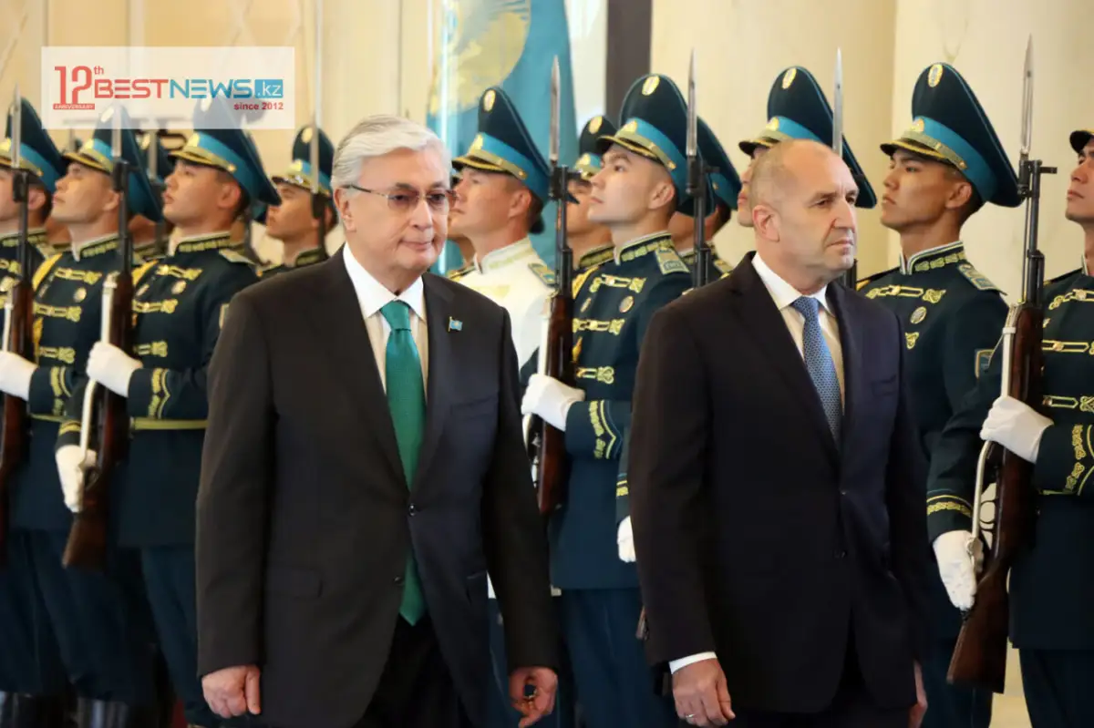 В Акорде начались переговоры Президентов Казахстана и Болгарии