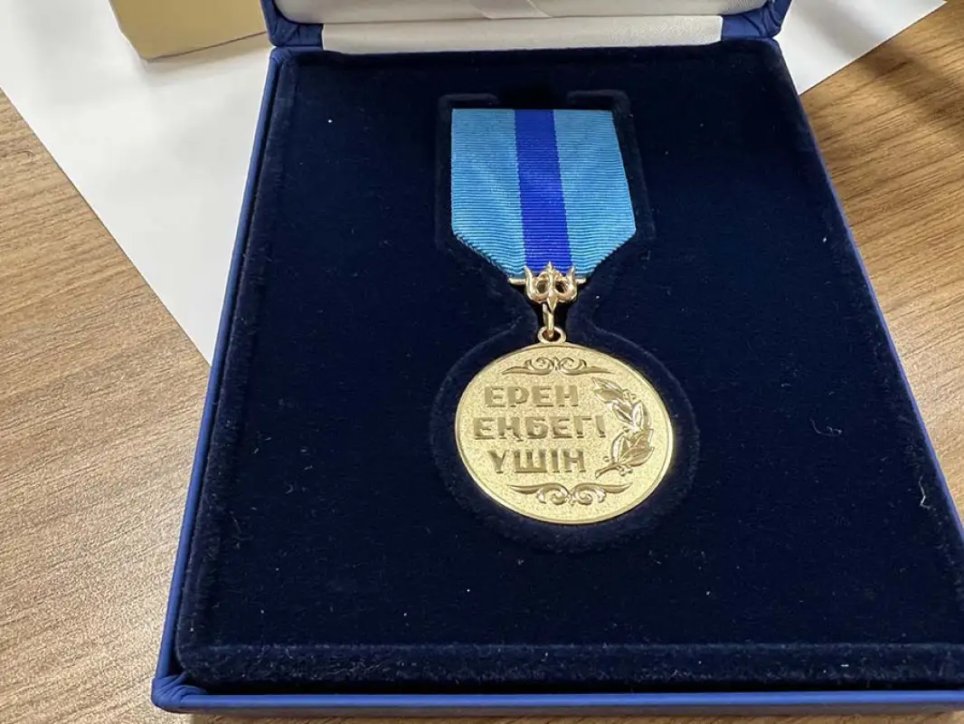Главный редактор Bestnews.kz Жанар Сердалина награждена медалью «Ерен еңбегі үшін»
