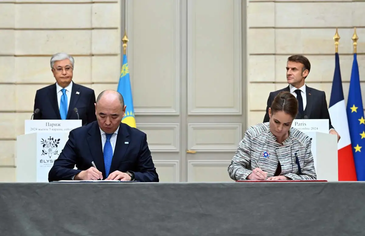Казахстан и Франция подписали Соглашение о реадмисии и другие документы