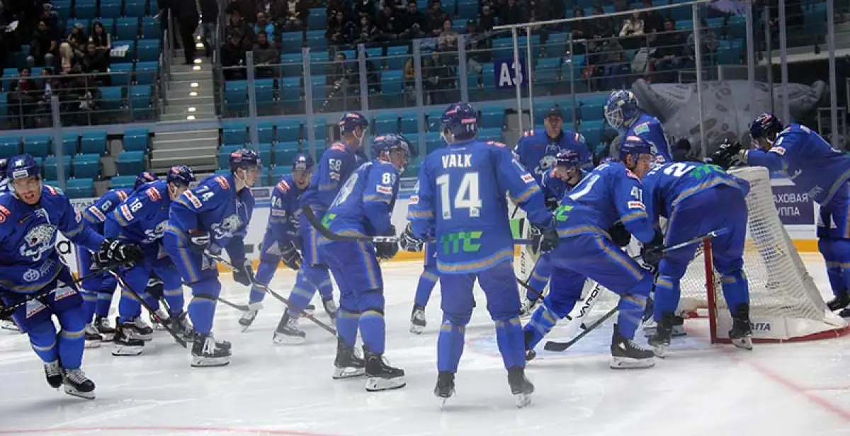 Барыс назвал состав на матч против Спартака в чемпионате КХЛ