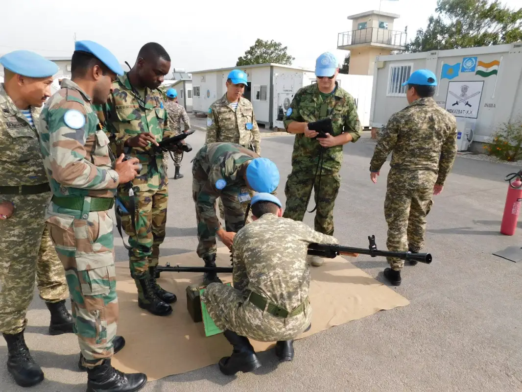 "Казахстанцы очень отважные": инспекторы ООН проверили казахстанских миротворцев в Ливане