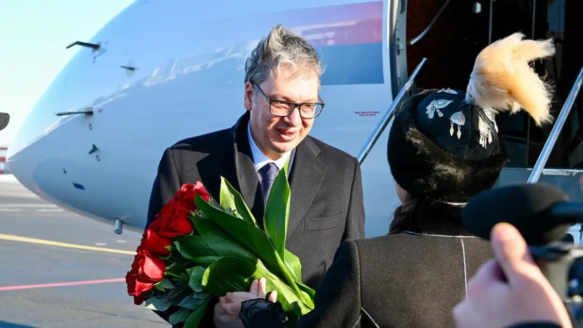 Президент Сербии прибыл в Астану с официальным визитом