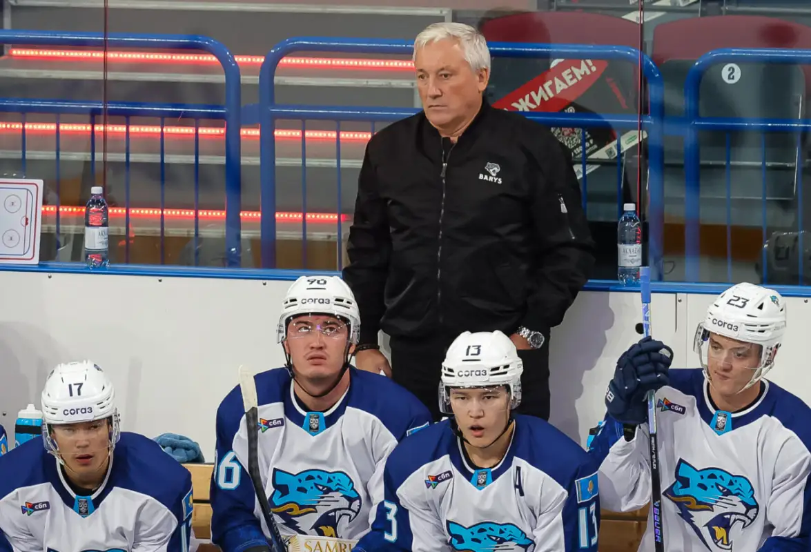 Новички Барыса выйдут в первом звене на матч против уфимцев