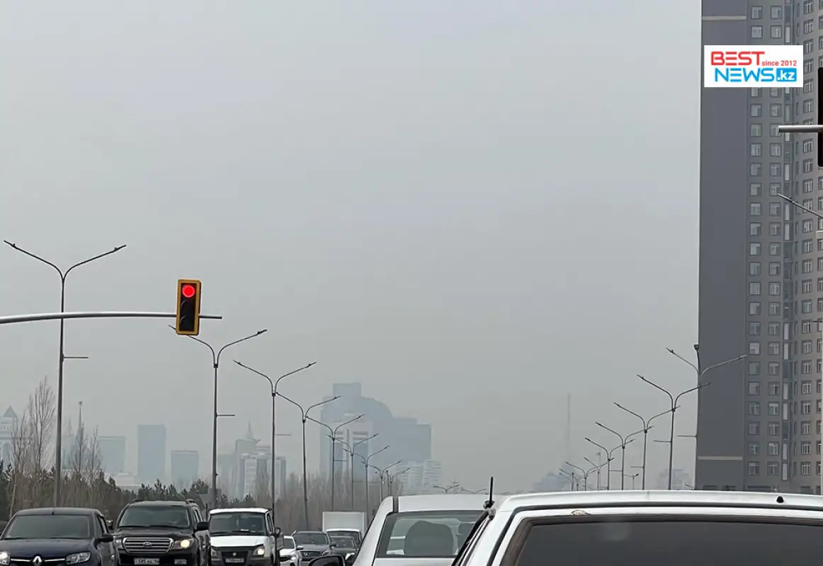 Смог в Нур-Султане: астанчане дышали воздухом с тройным превышением нормы нормы сероводорода