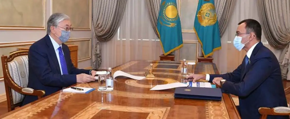 Президент Казахстана принял спикера Сената