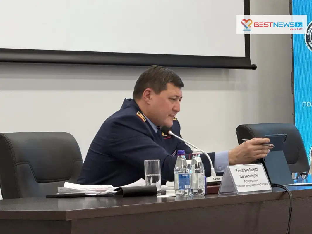 «Снимают деньги и отдают»: о чем глава полиции Астаны говорил с горожанами   