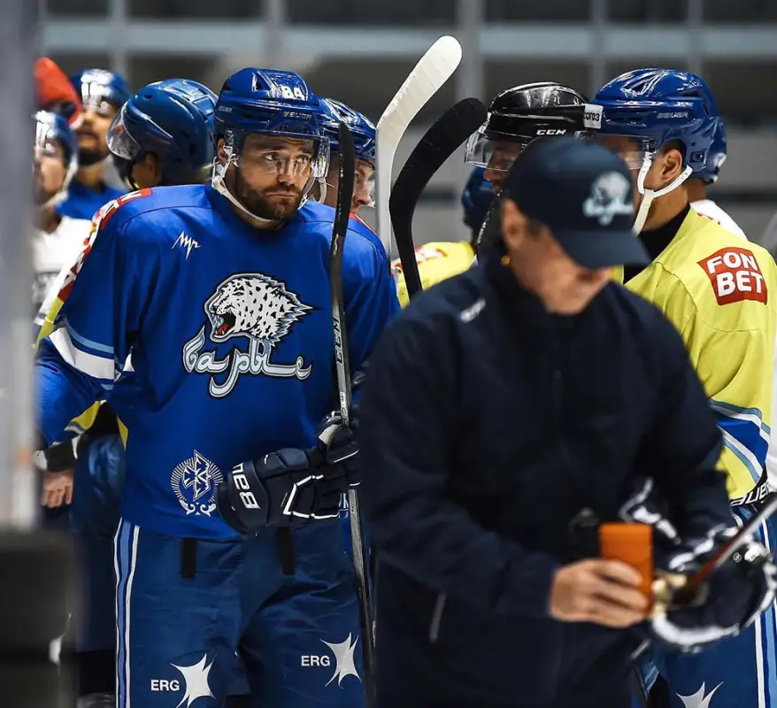Список игроков, занимающихся в тренировочном лагере ХК Барыс