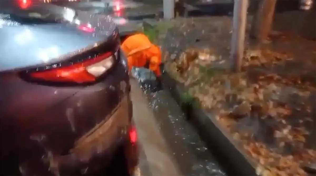 Алматы накрыл дождь, в акимате заявили об отсутствии подтоплений