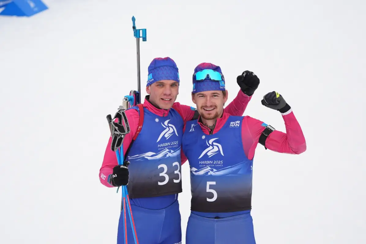Две медали завоевали биатлонисты сборной Казахстана на Азиаде-2025