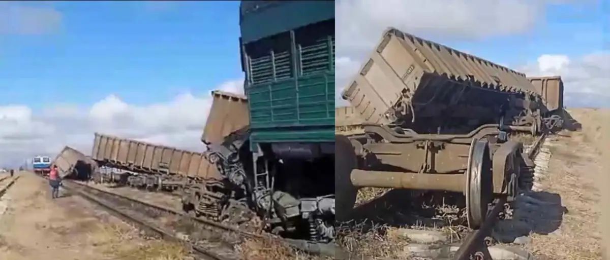 Локомотив и тепловоз столкнулись в Сарысу, есть травмированные