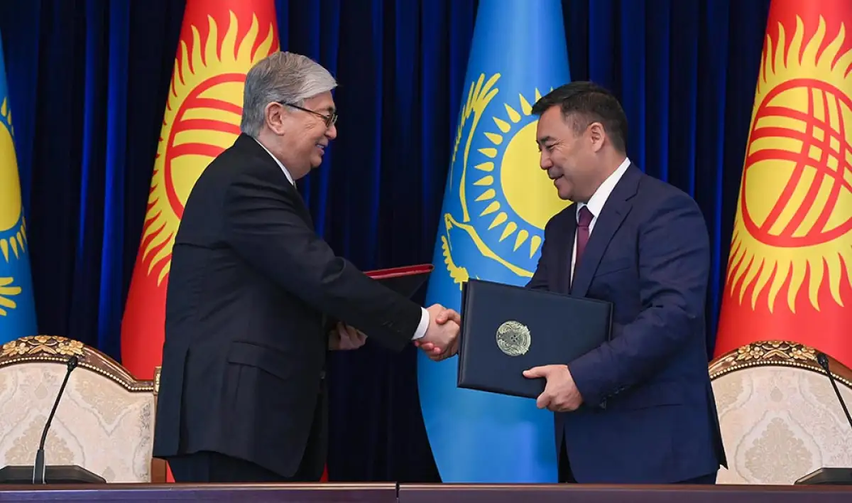 «Казахстан и Кыргызстан увеличат товарооборот до 2 млрд долларов» - Токаев