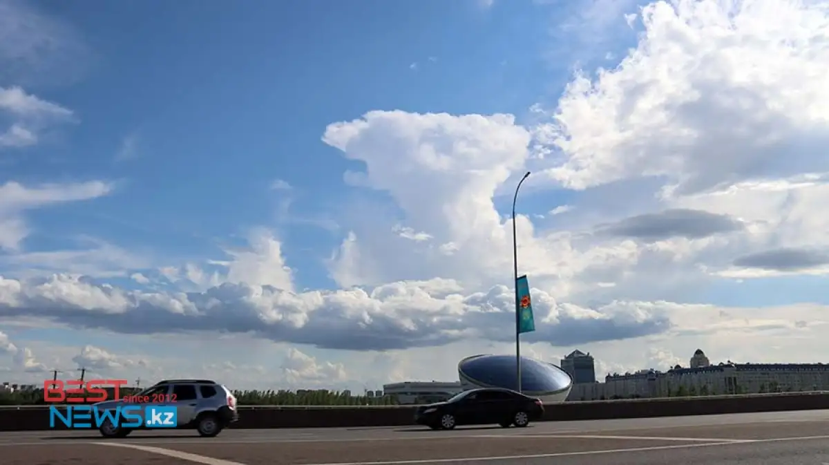 Ветер и жара: где будет теплей всего в Казахстане 24 июня