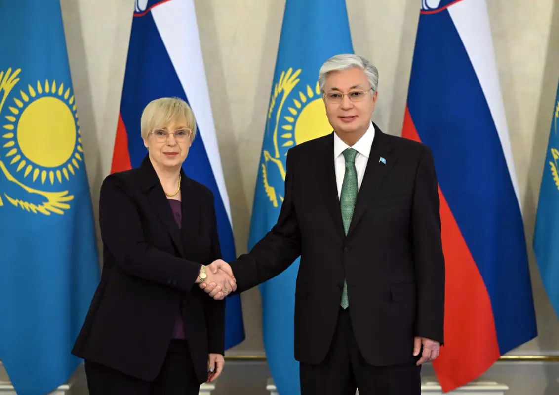Президент Казахстана назвал Словению «очень важным партнером в Европе»