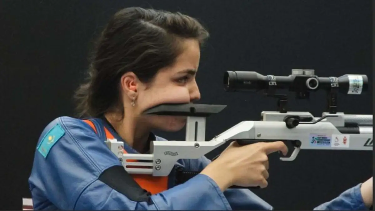 Стрелок Ирназарова завоевала второе "золото" для Казахстана на Азиатских играх