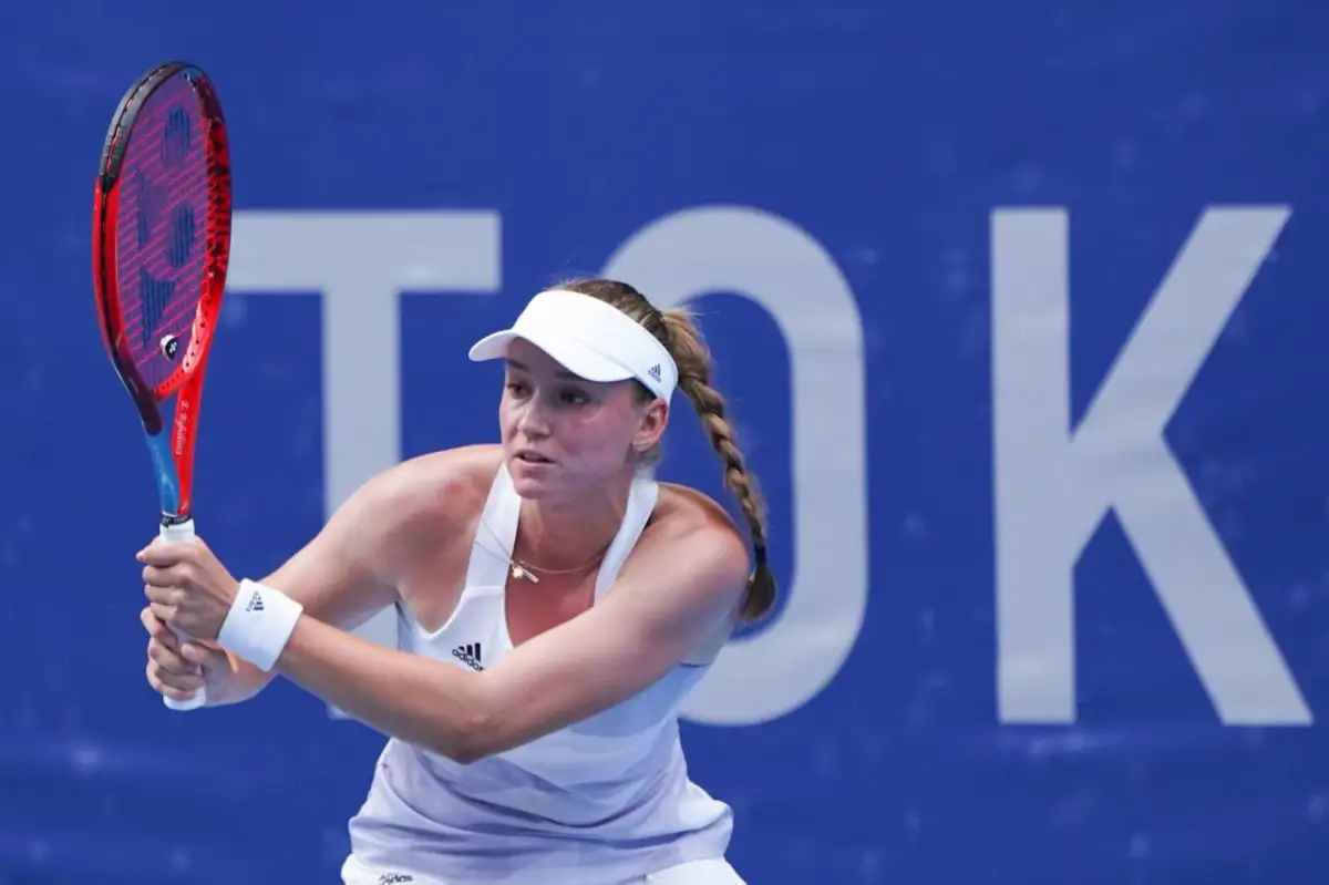 Рыбакина выиграла первый сет в матче за "бронзу" на Олимпиаде в Токио