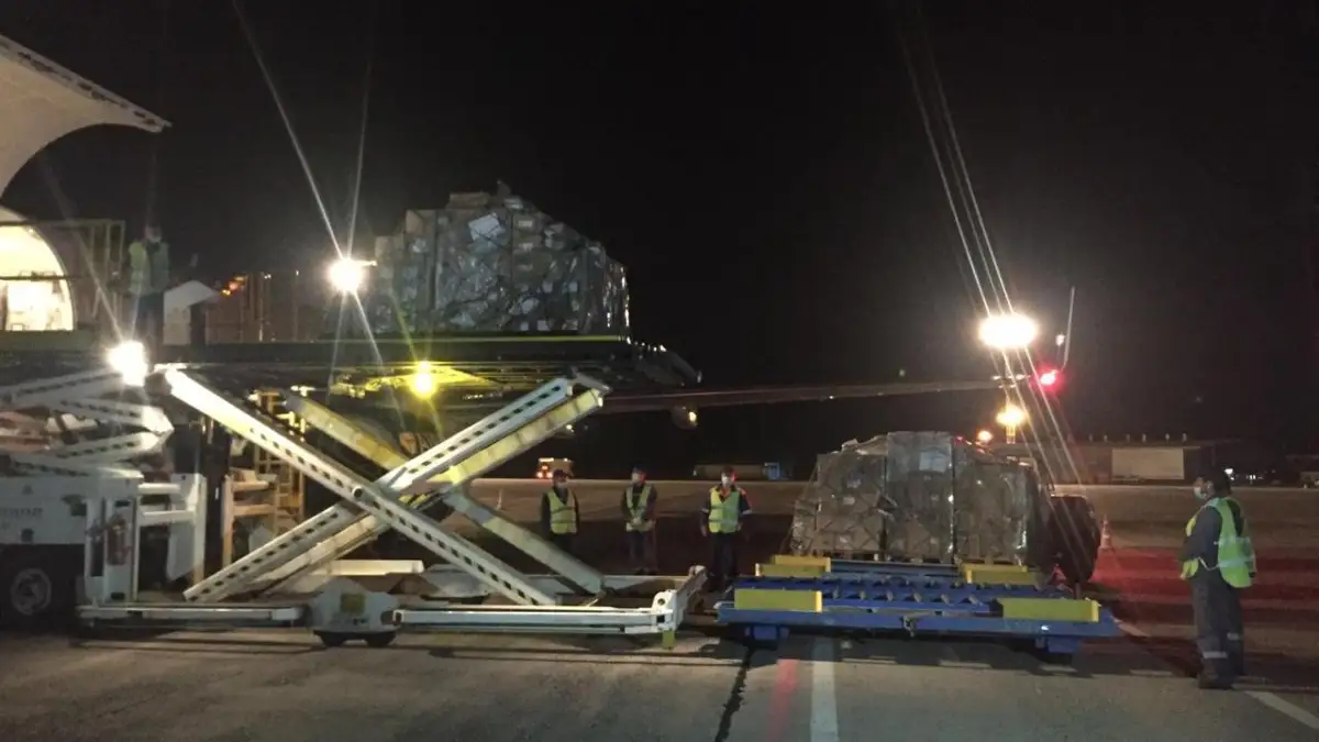 Цефтриаксон, реамберин: 17 тонн лекарств доставили в Караганду