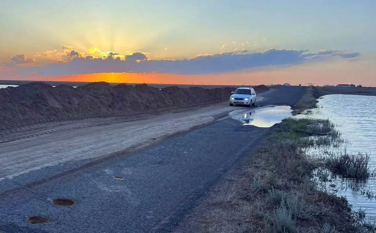 Участок дороги «Атырау-Индер-Уральск» открыт