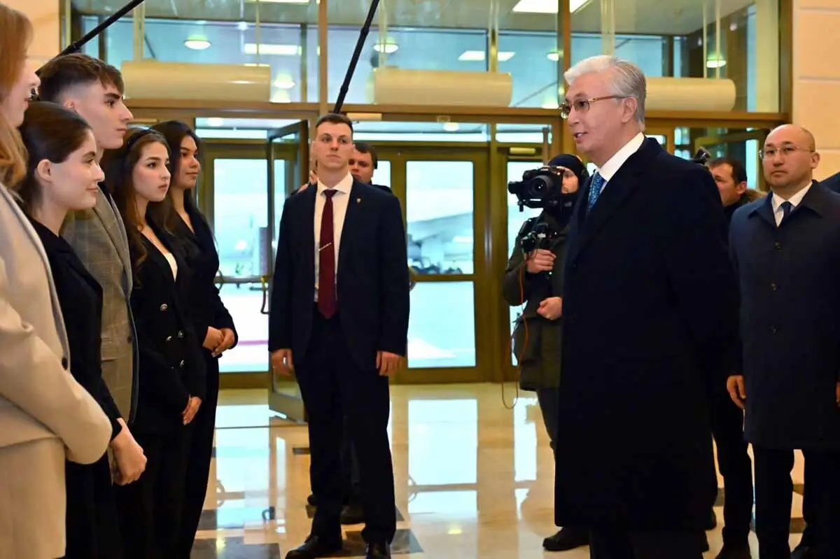 Президент Казахстана побеседовал со студентами МГИМО