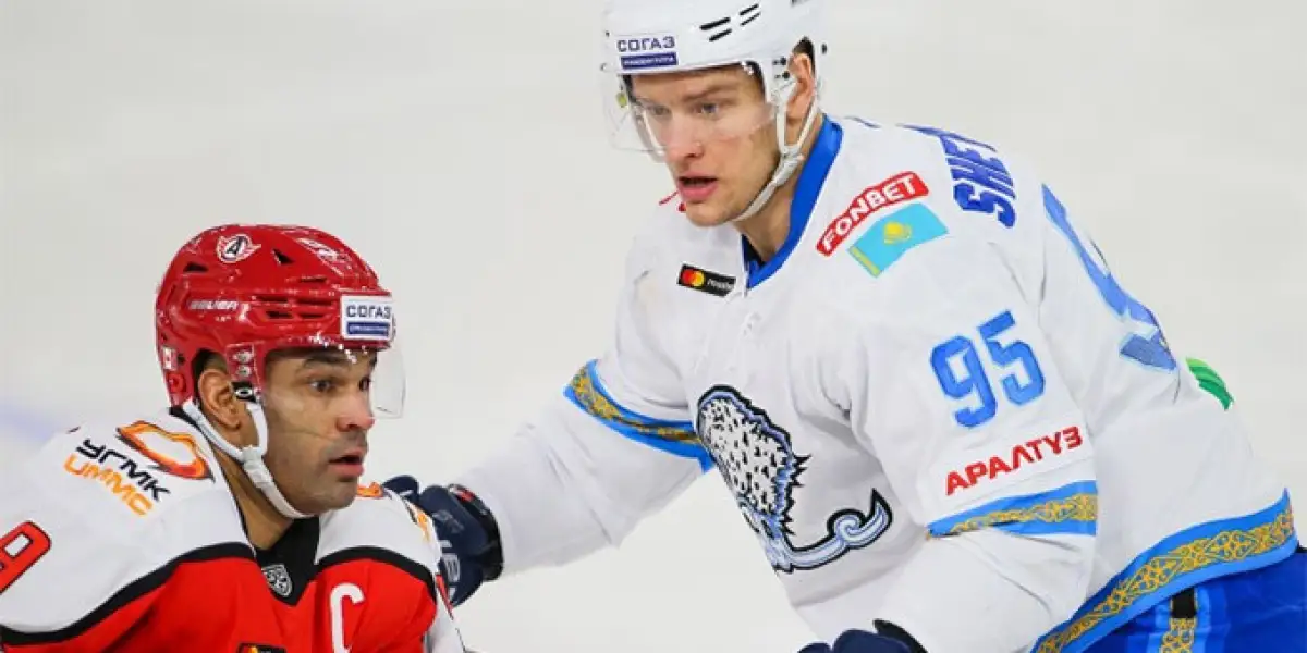 "Барыс" снова победил в овертайме в матче с "Автомобилистом"