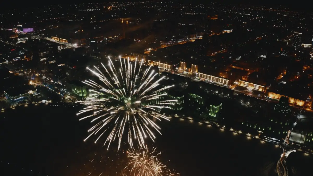 Спасибо спонсорам: где смотреть новогодний салют в Нур-Султане