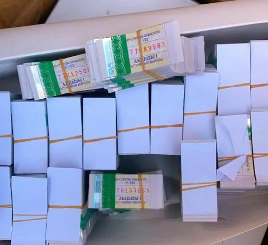 Через казахстанско-кыргызскую границу пытались провести более 1 млн поддельных акцизных марок