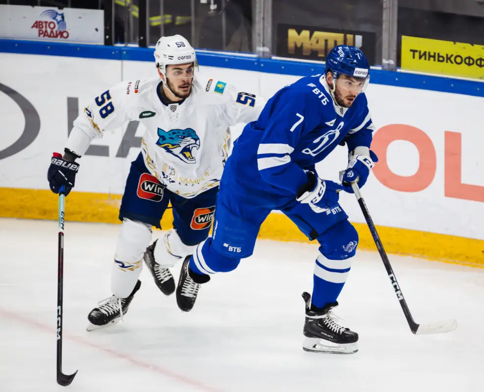 «Барыс» вел в счете 1:3, но проиграл «Динамо» в овертайме