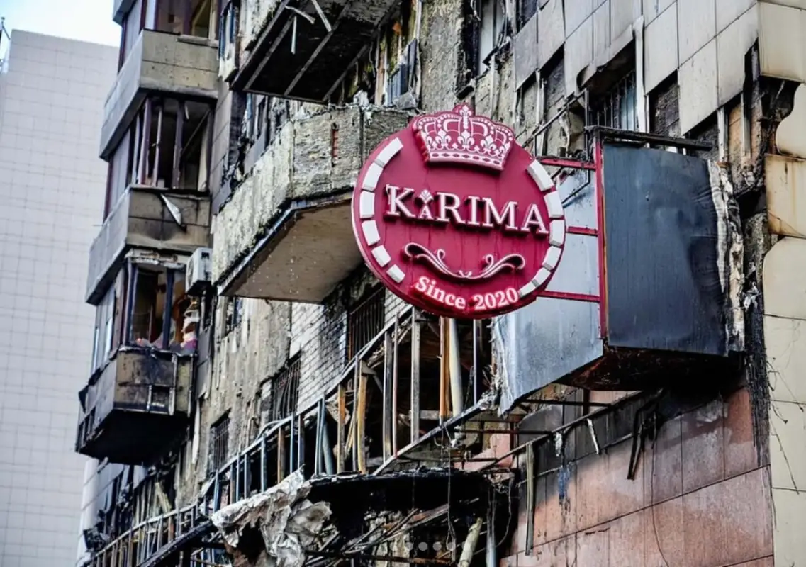 После пожара в кафе огонь перекинулся на жилой дом в Астане