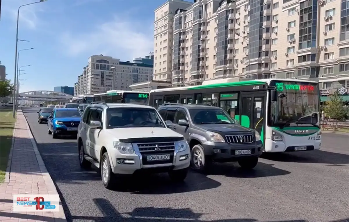 В Нур-Султане запустили движение по Мангилик Ел – видео