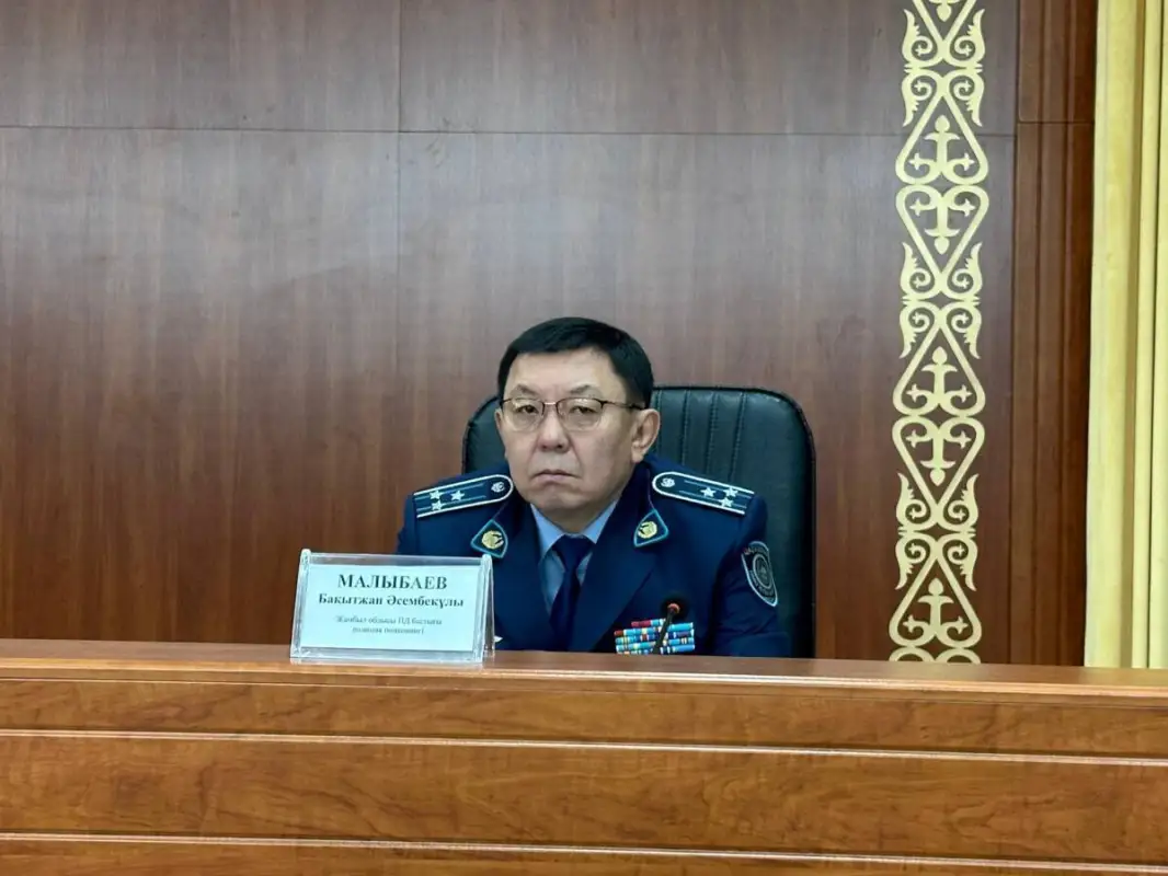После инспекции МВД в Жамбылской области уволили руководство полиции