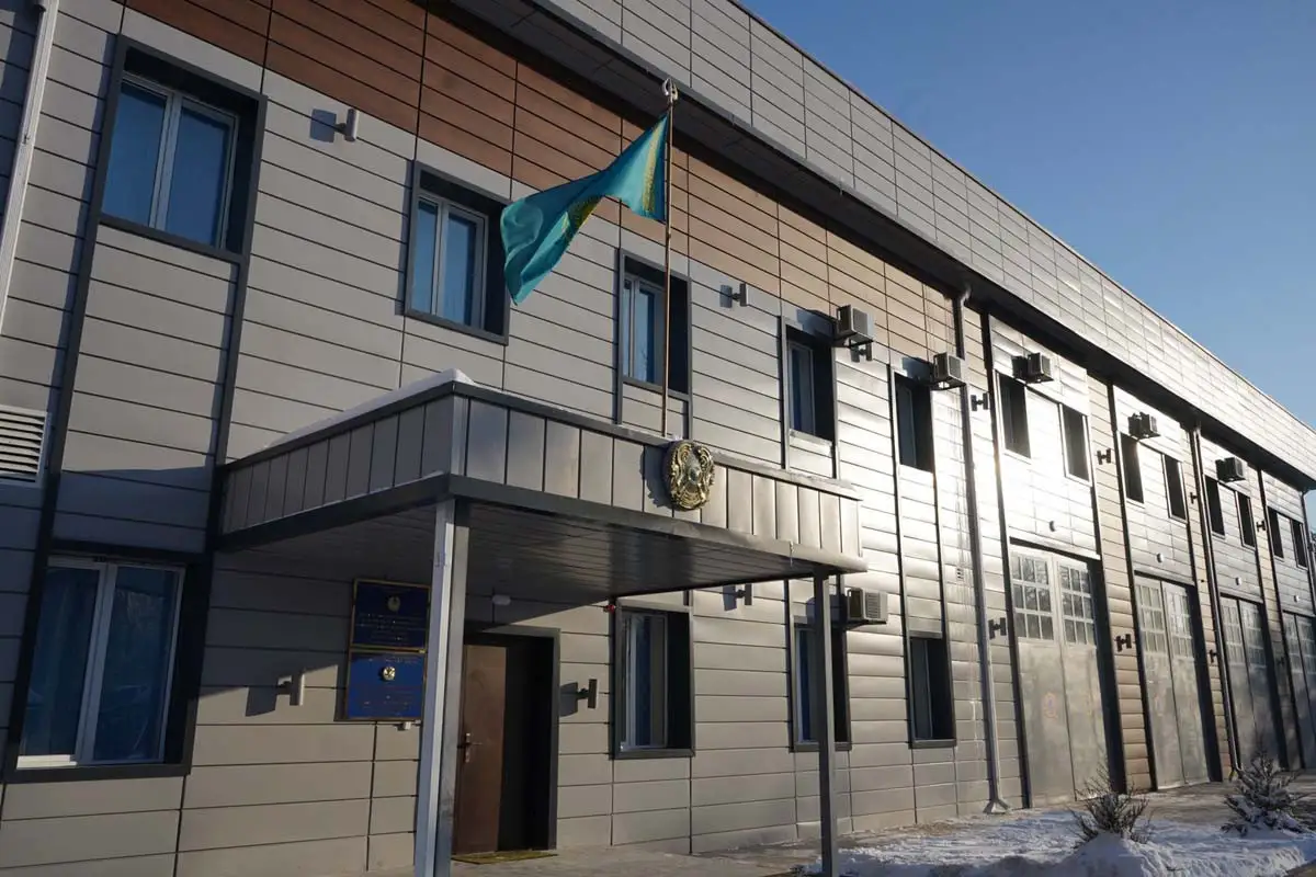 В Шымкенте открыли новое пожарное депо на месте старого