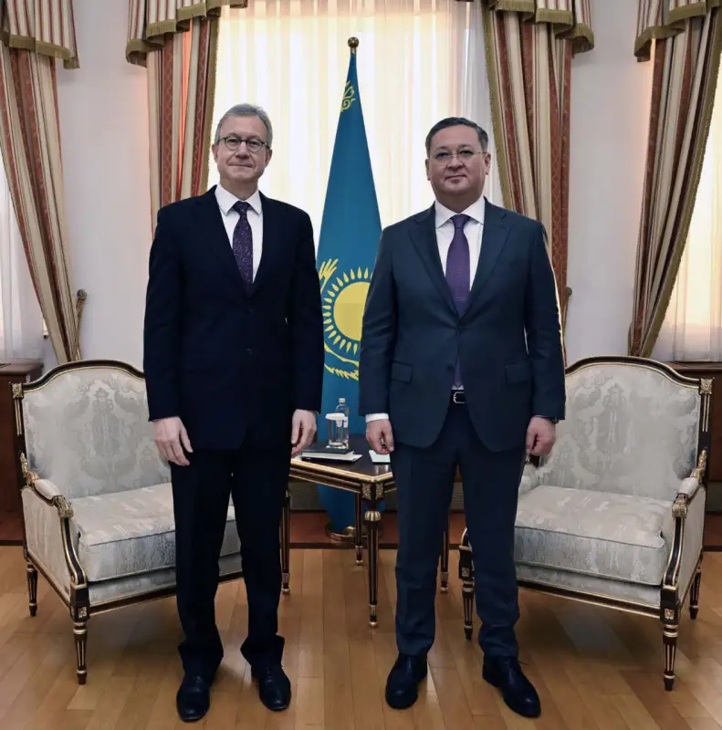 Посол Розенблюм завершает дипмиссию в Казахстане