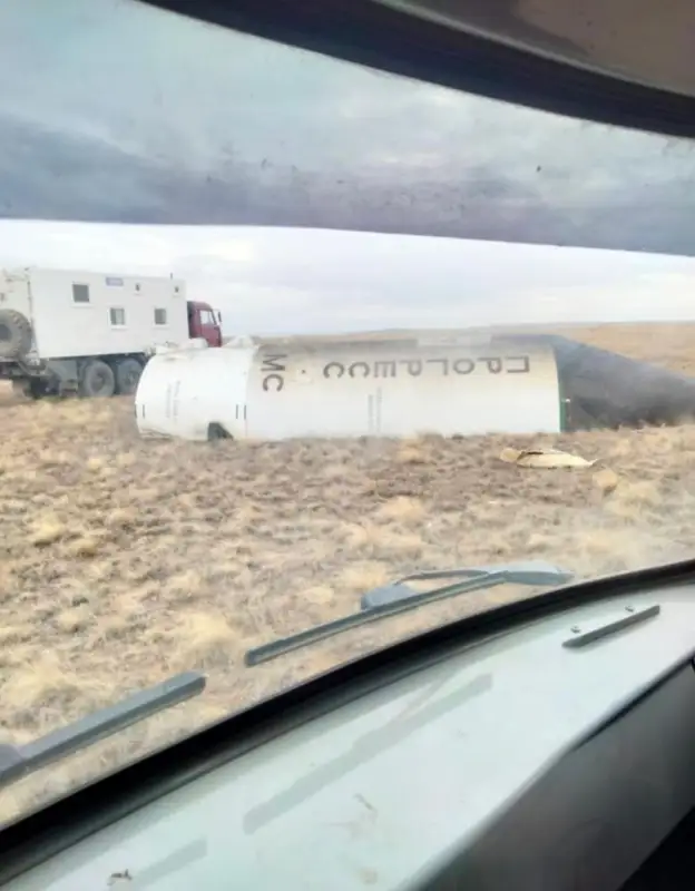 В акимате Улытауской области рассказали о мерах после падения обломка корабля «Прогресс МС-21»