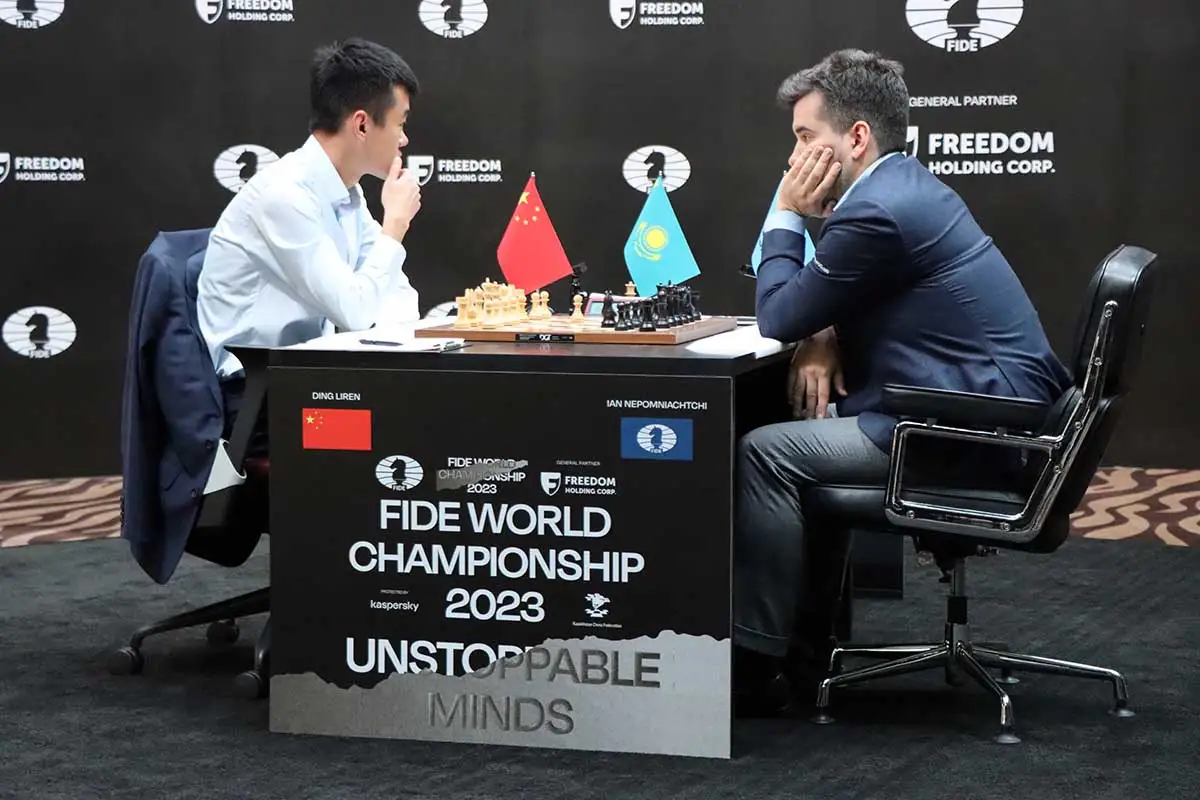 Семь с половиной часов без перерыва играют Лижэнь и Непомнящий