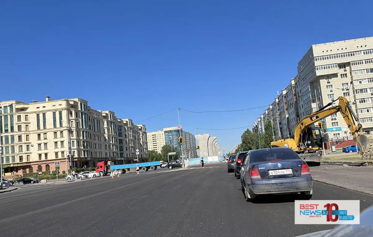 Будут ли штрафовать водителей в Нур-Султане за нарушение разметки, если ее не видно после ремонта