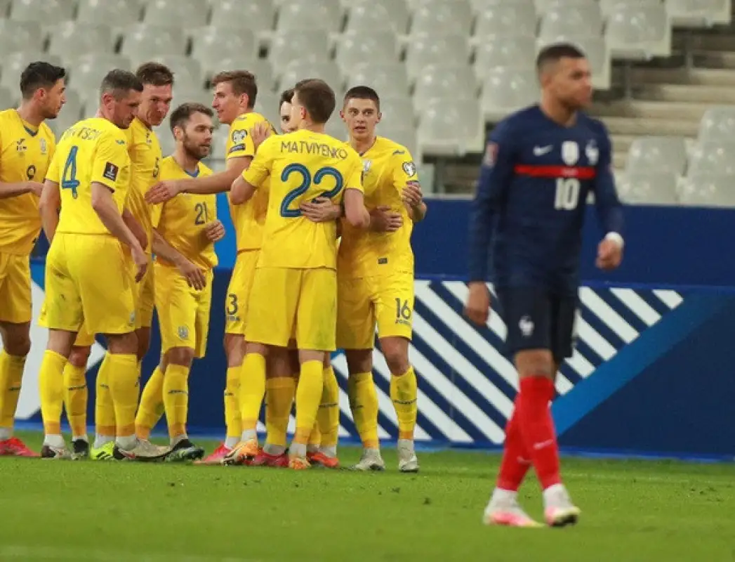 Франция сыграла вничью в Киеве перед матчем с Казахстаном