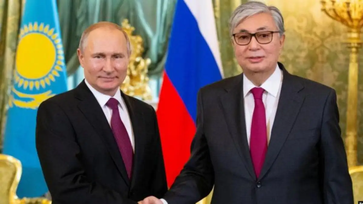 "Россия готова и далее развивать дружественные и союзнические отношения с Республикой Казахстан" - Путин 