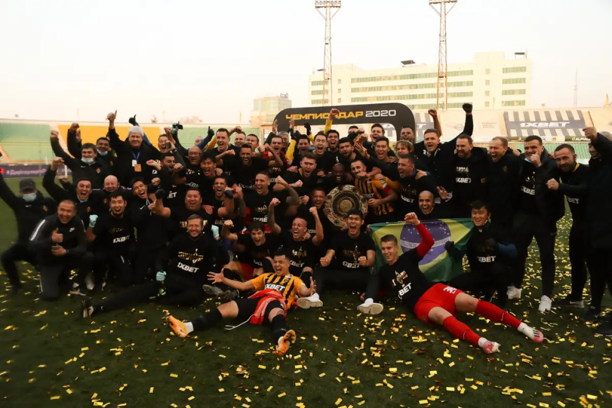 Кайрат-чемпион: клуб Алматы завоевал долгожданное "золото" в чемпионате Казахстана