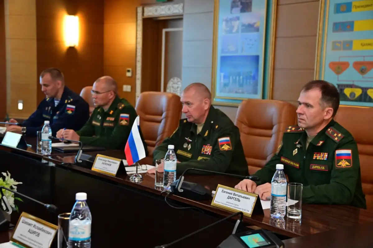 Военные топографы России посетили Астану