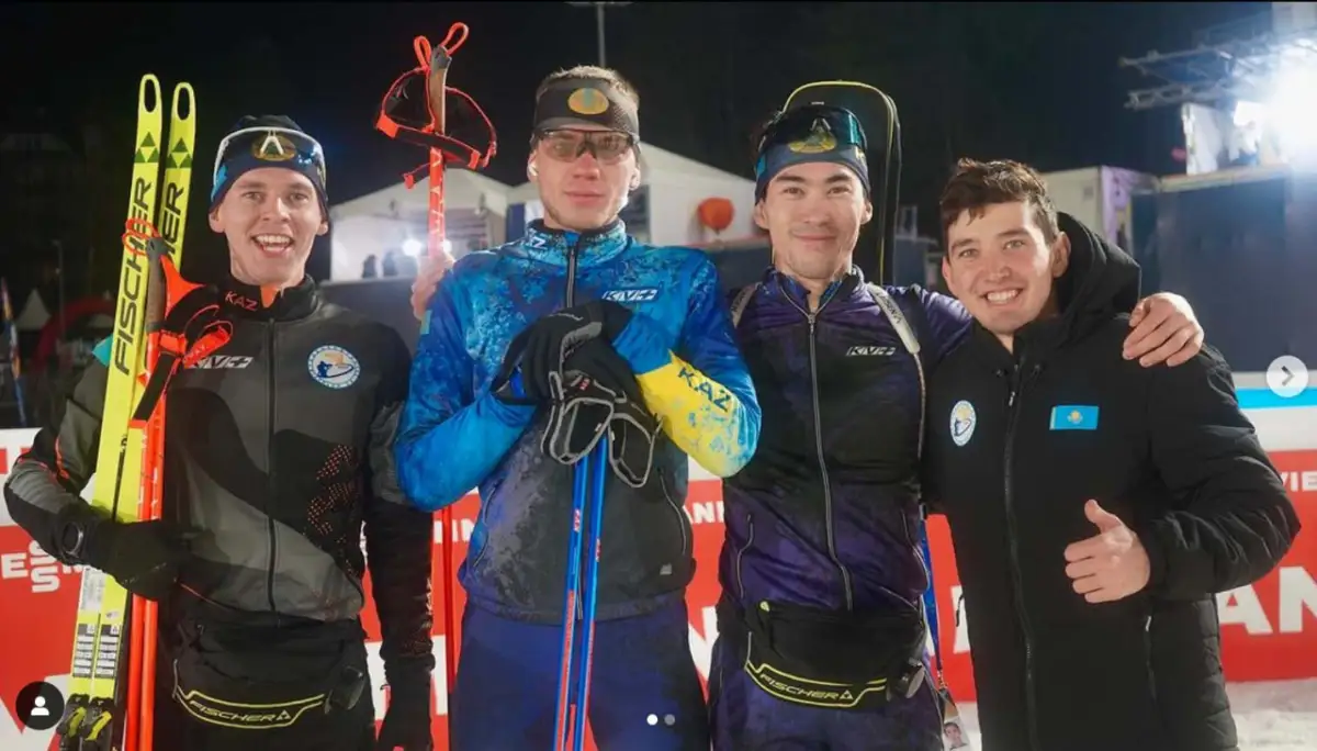 Биатлонисты сборной Казахстана впервые вошли в ТОП-10 на ЧМ