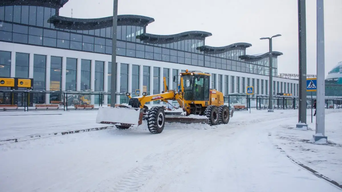 Аэропорт Астаны работает в штатном режиме, но есть задержки рейсов