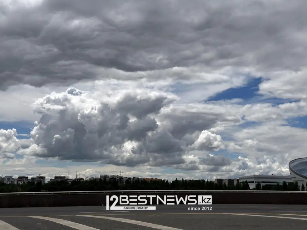 В Астану вернется жара, в Шымкенте зной сохранится