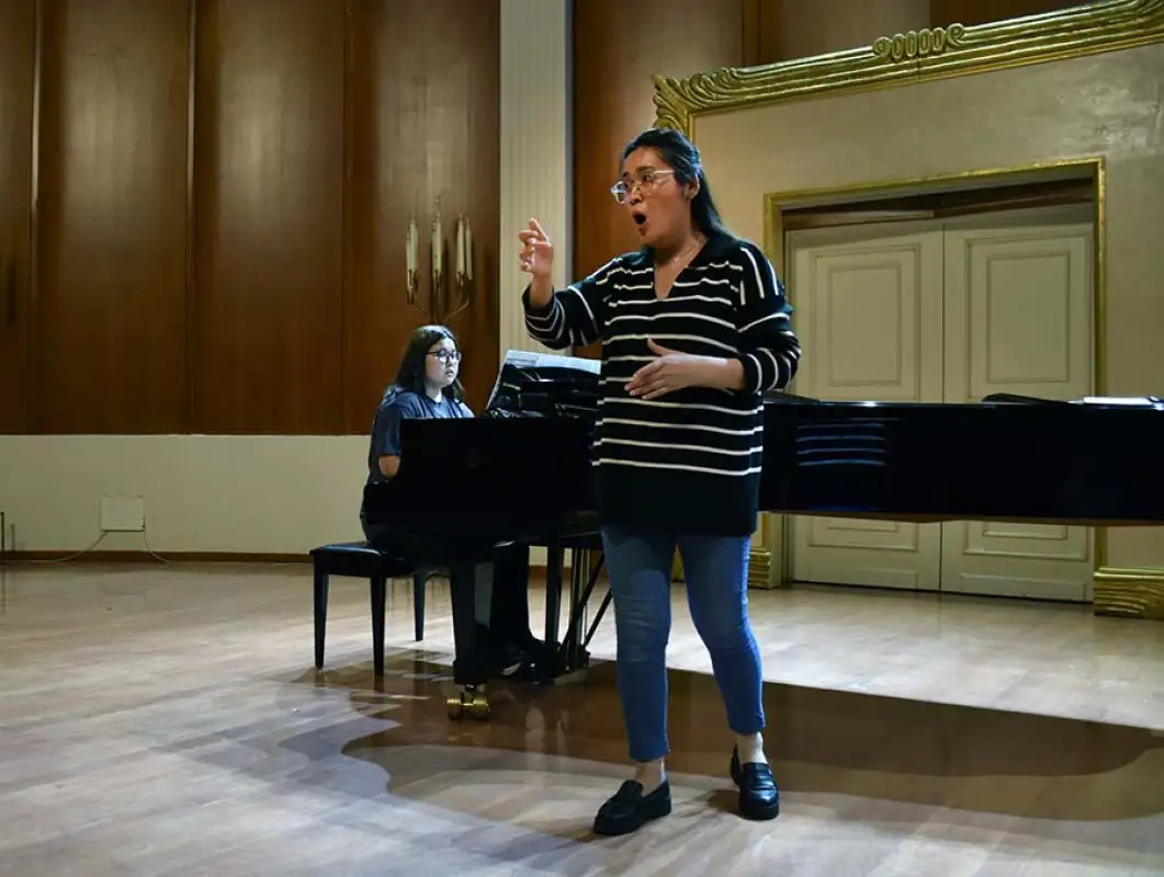 Учащиеся Международной оперной академии Astana Opera готовятся к престижному конкурсу
